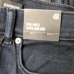 Express slim ankle super high rise 4R